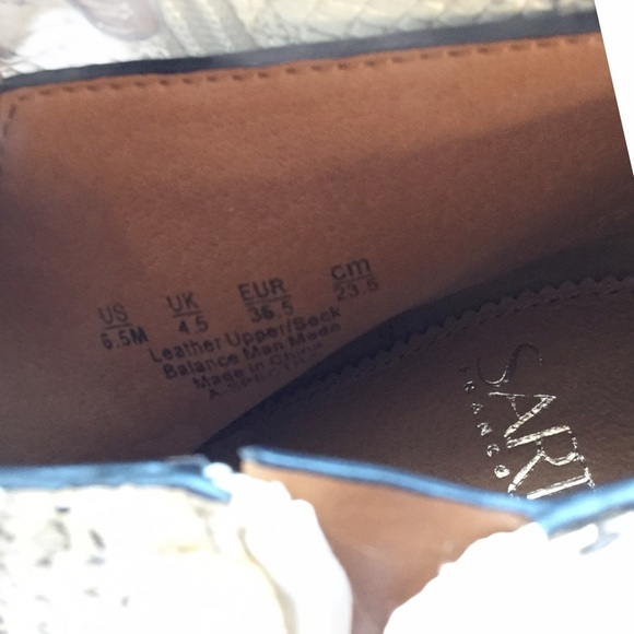 Franco Sarto Luca Ankle Booties Python Leather - Picture 7 of 9